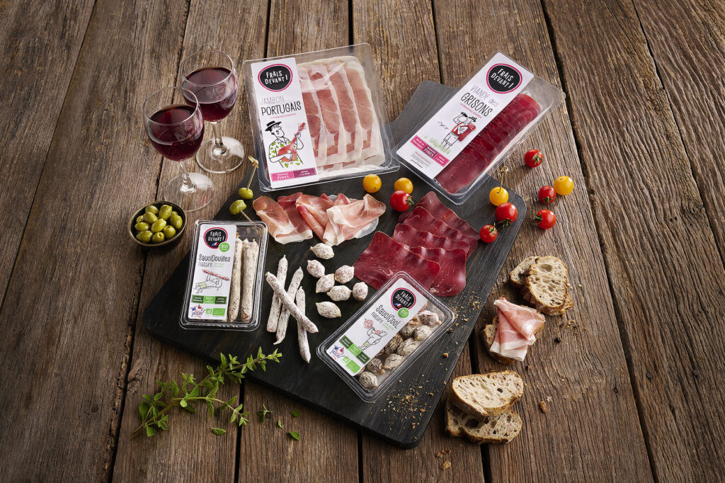 retail ready charcuterie display